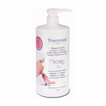 Thermale MED Soap Plus 1L – Καθαριστικό για Όλη την Οικογένεια με Χαμομήλι, Τζίντζερ & Πανθενόλη